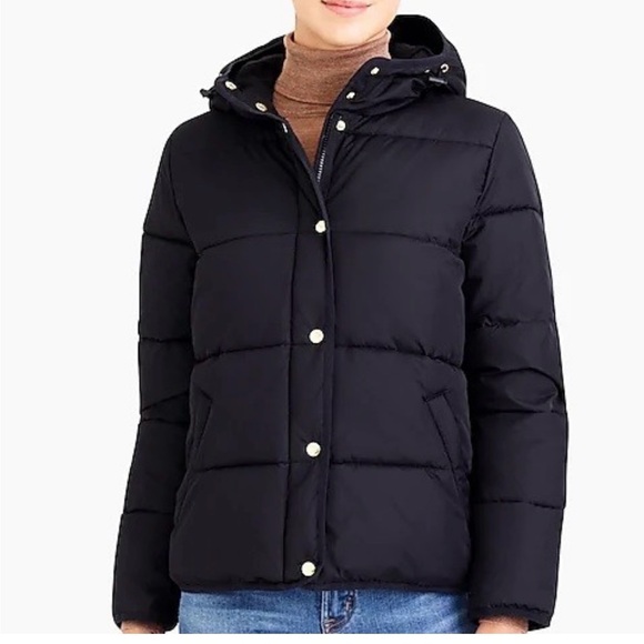 J Crew Puffer Coats
